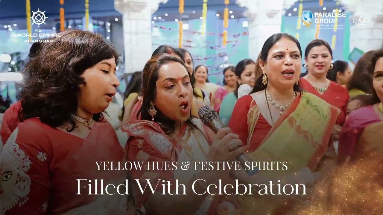 Basantotsav Celebration at Sai World Empire | Colours, Culture & Community