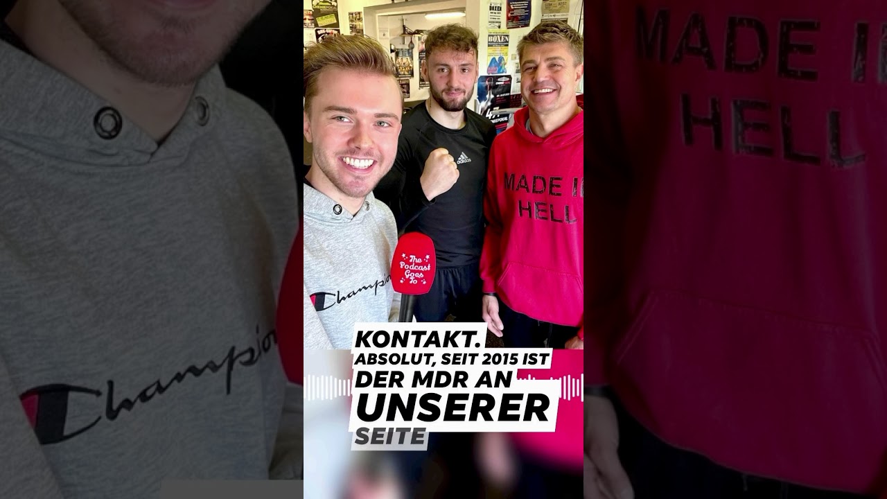 Profiboxen im Mitteldeutschen Rundfunk (MDR) 🎥🥊💪🏼. 