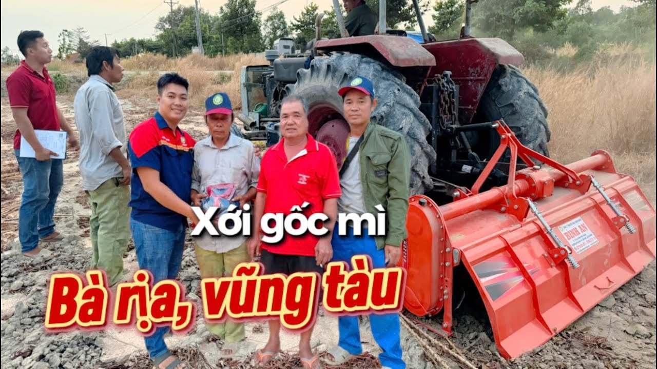 Dàn xới 2m2 về Vũng Tàu xới đất mìdàn xới rx220 bà con mới vô nghề nên cần tìm hiểu kỹ trước khi mua