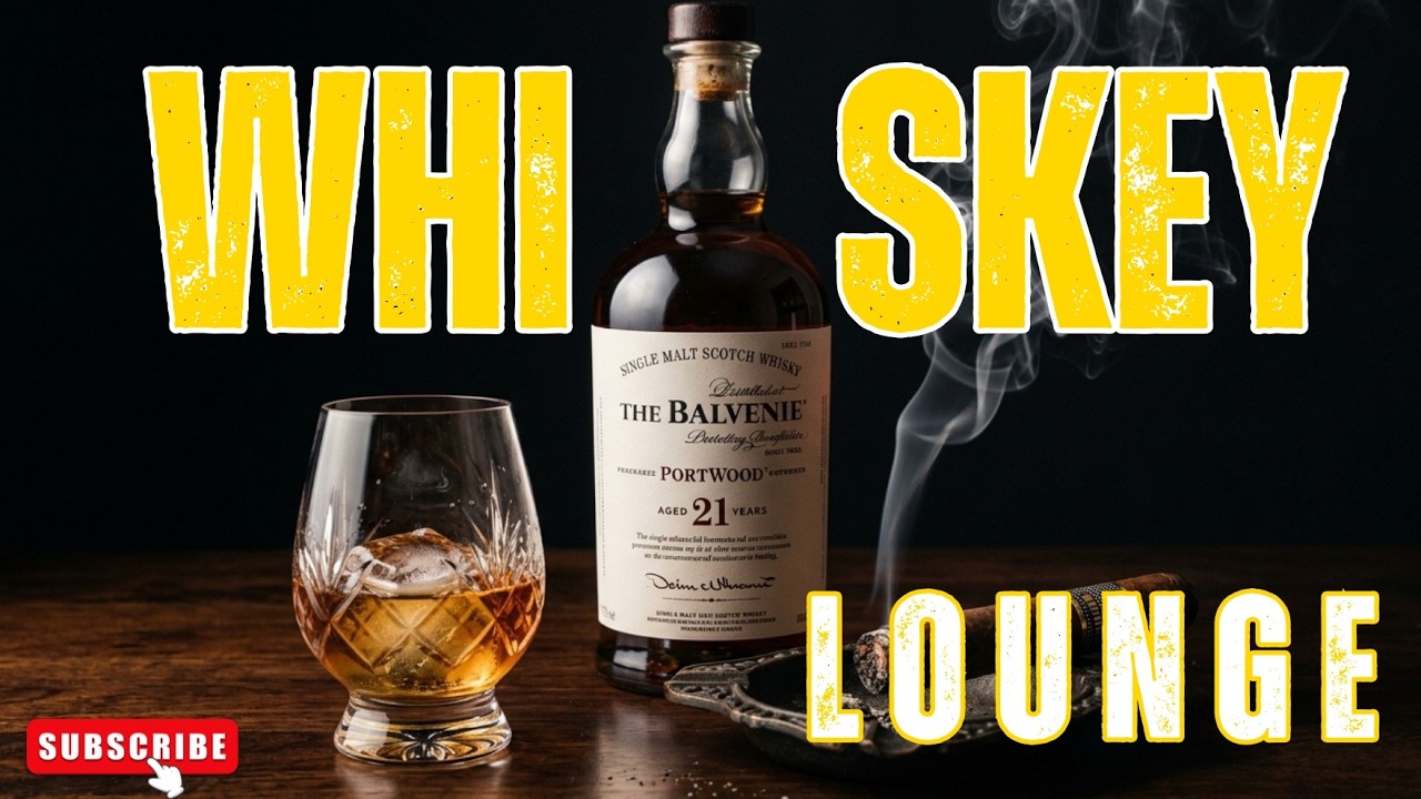 Whiskey Jazz Blues Bar Ambience | Smooth Instrumental Chill Music for Relaxation & Work Focus