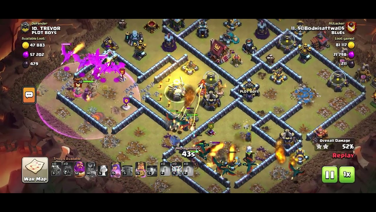 War attack | Clash of clans game play