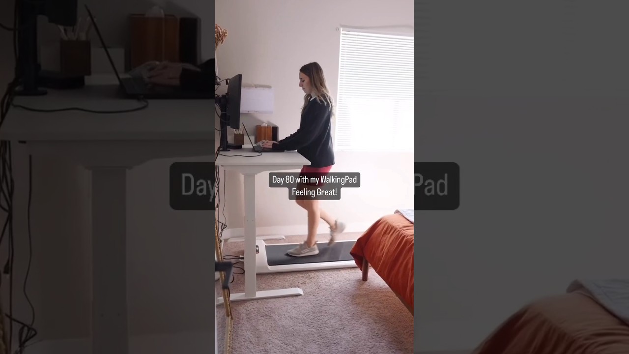 Walking Pad Under Desk Work from Home Fitness