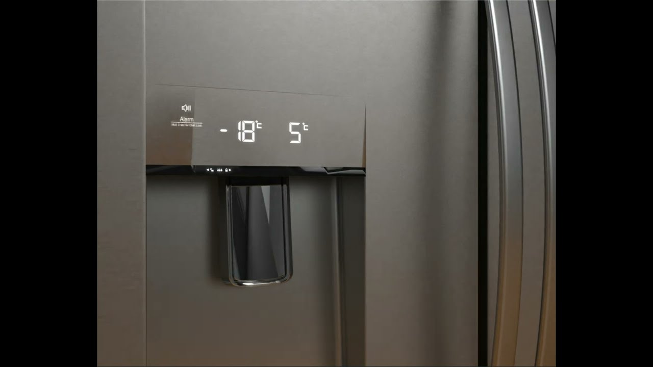 Fridge HMI touch panel