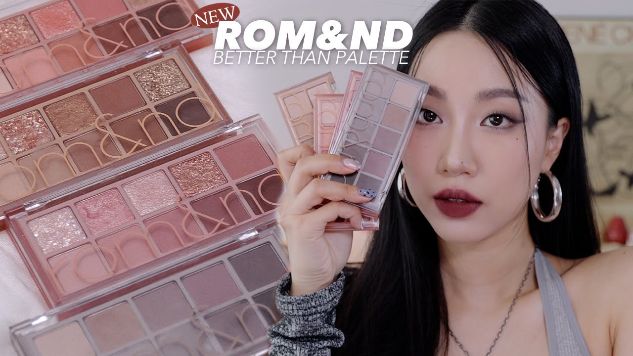New 롬앤 10구 베러댄팔레트 4컬러 리뷰 (팔레트 비교 다해드림) | 민스코 Minsco