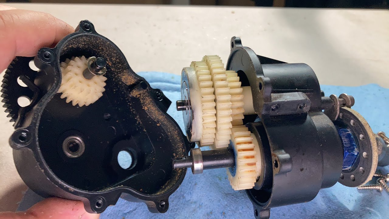 Traxxas T-Maxx 2.5 Classes Transmission issues & repair.  Im getting the Forward Only Conversion.