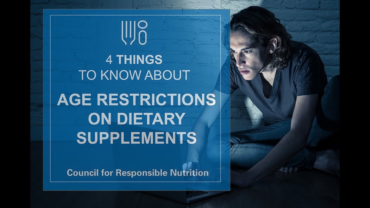 4 Things to Know About Age Restrictions on Dietary Supplements