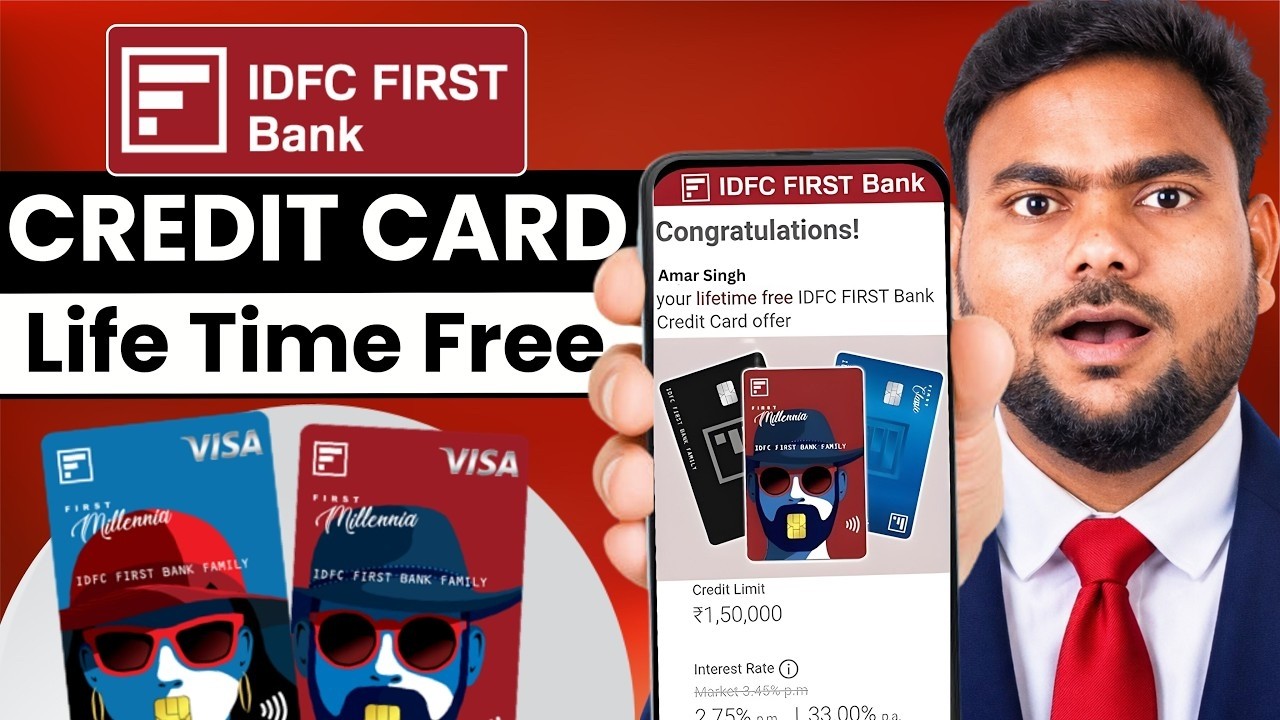 IDFC First Bank Credit Card Apply Online | IDFC Credit Card Apply | How to Apply for IDFC Credit ...
