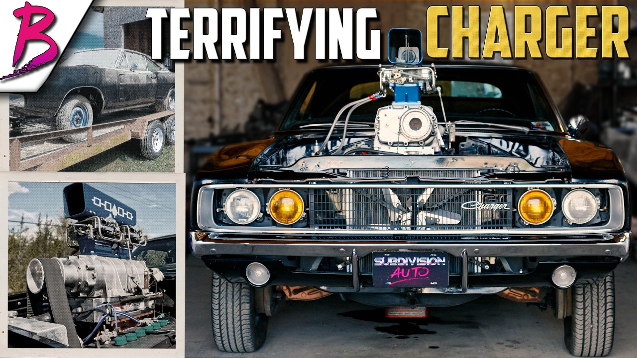 It's capable of 1400hp: Dad's Insane 1968 Dodge Charger | BTW