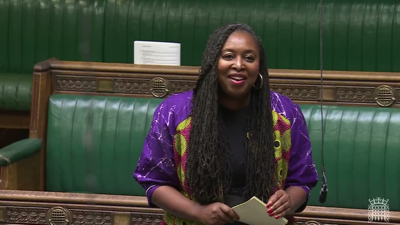 Dawn Butler MP speaks at the 2025 Black History Month Debate