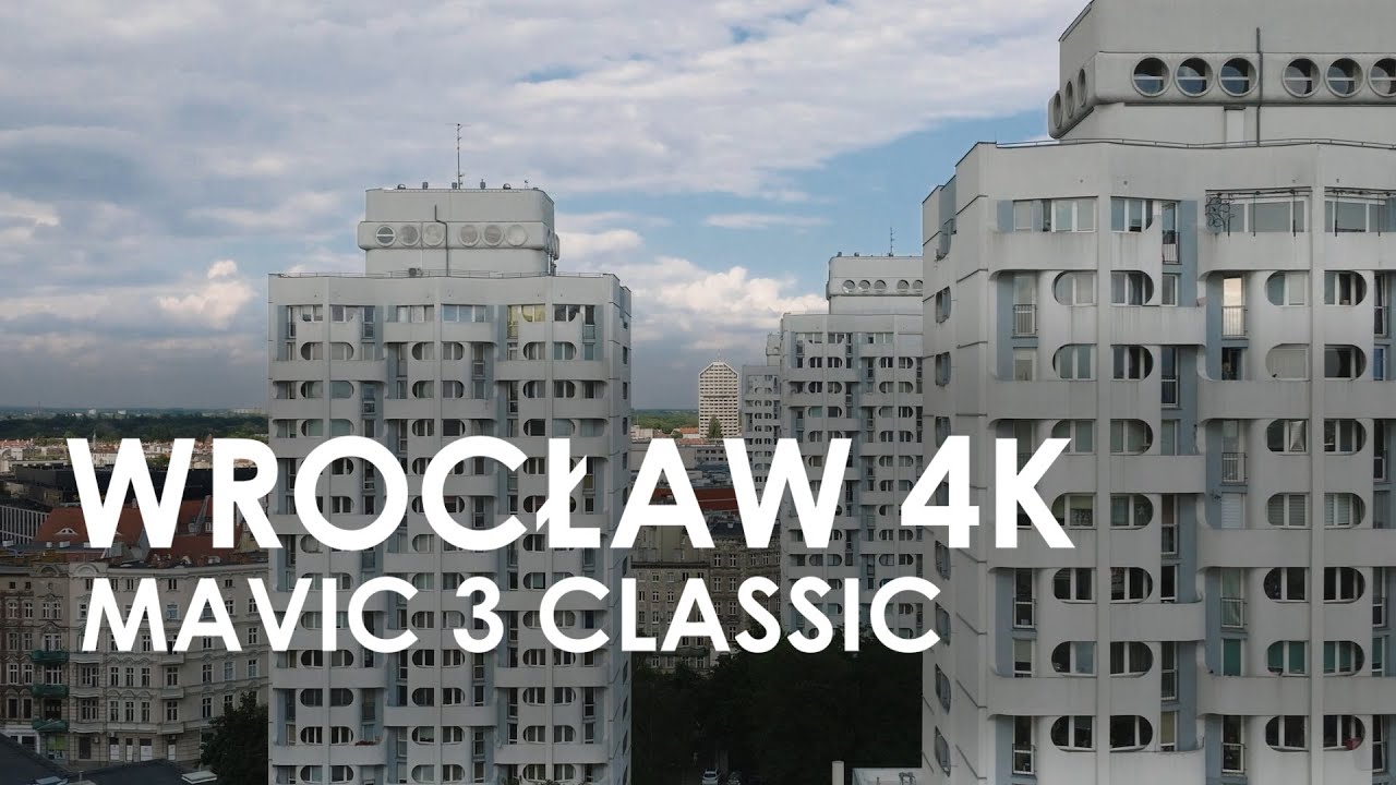 Wrocław 4K Aerial View | Plac Grunwaldzki & Plac Społeczny | Mavic 3 Classic Drone Footage