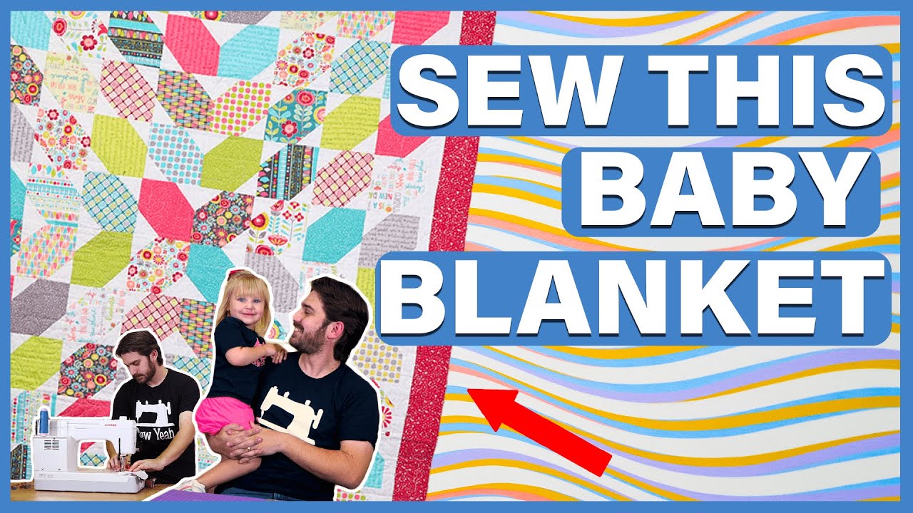 Sew This Cute Baby Blanket Quilt! | Charm Pack Project