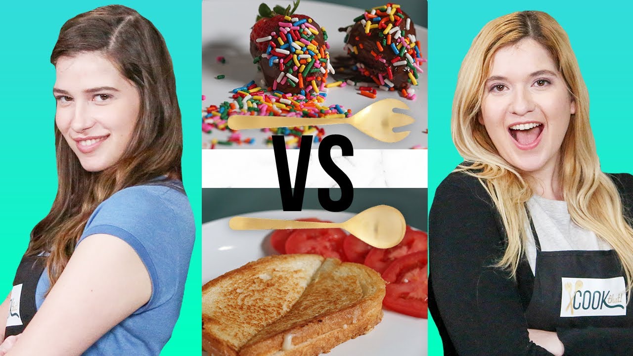GOURMET GRILLED CHEESE CHALLENGE?! | COOK THAT w/ Marissa Rachel & Shanna Lisa