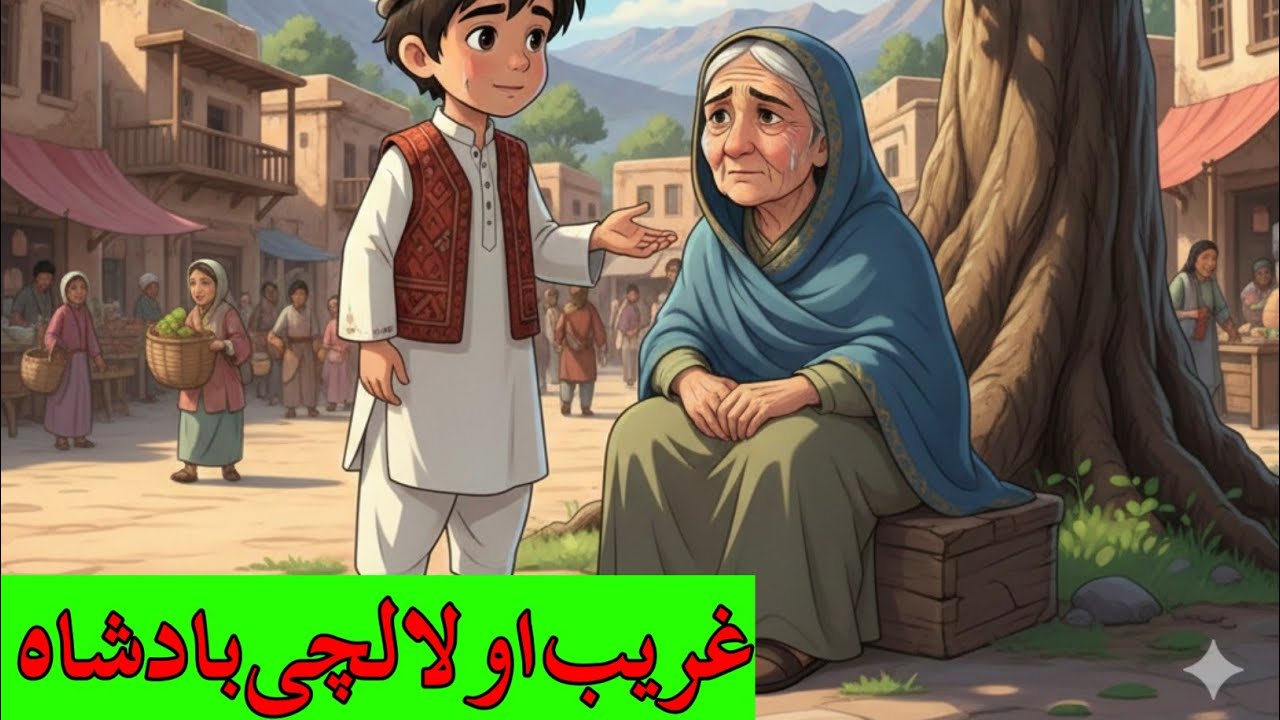 Greedy King |  Lalachi Badasha Story | Pashto Cartoon Story | Pashto Cartoon
