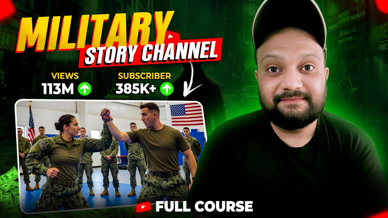 This Hidden Military Niche Gets 30M Views on YouTube 💰 | Viral Channel Idea 🔥