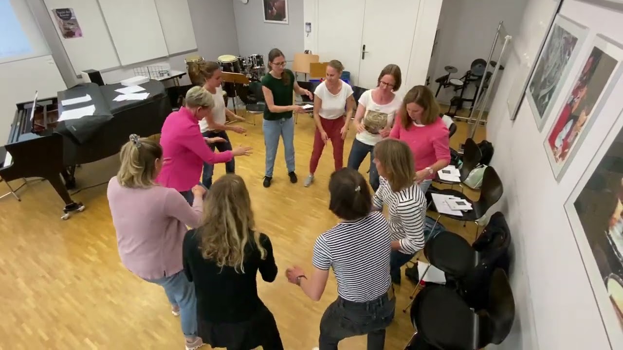 Body Percussion im Kreis