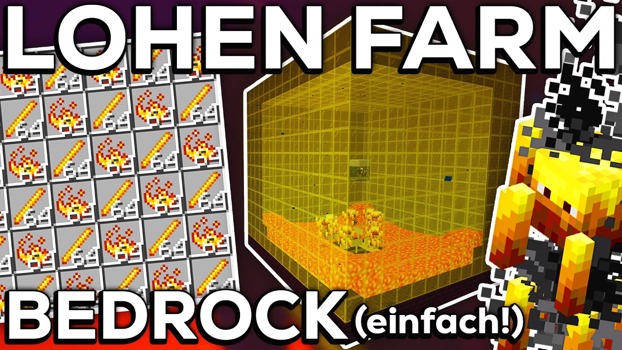 LOHEN FARM MINECRAFT BEDROCK 1.21