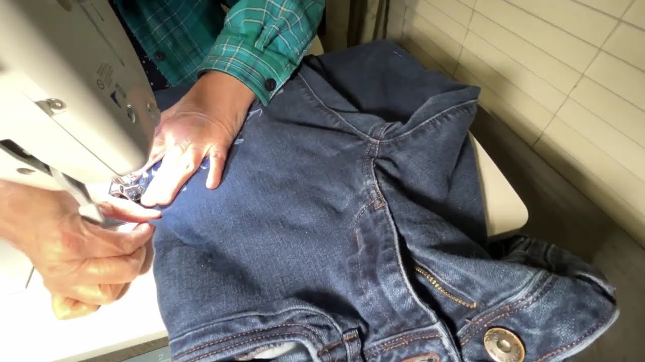 Alternative Method - Boro and sashiko upgrade for your jeans
