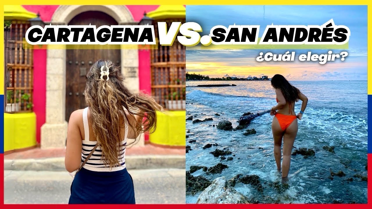 🌴 CARTAGENA vs. SAN ANDRÉS 🇨🇴 El Caribe Colombiano