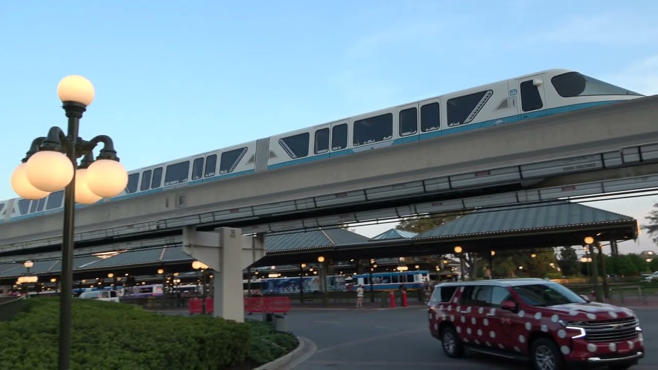 Monorails at Disney World!