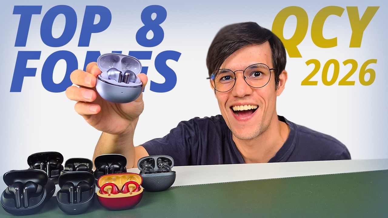 TOP 8 Melhores Fones Bluetooth QCY 2026 - Fones de QUALIDADE BOM e BARATO