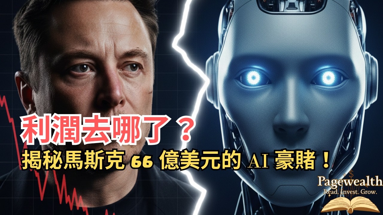 2025 Q3 財報解讀：特斯拉正在「自殺」式轉型？這兩個數字洩漏天機！「Pagewealth」