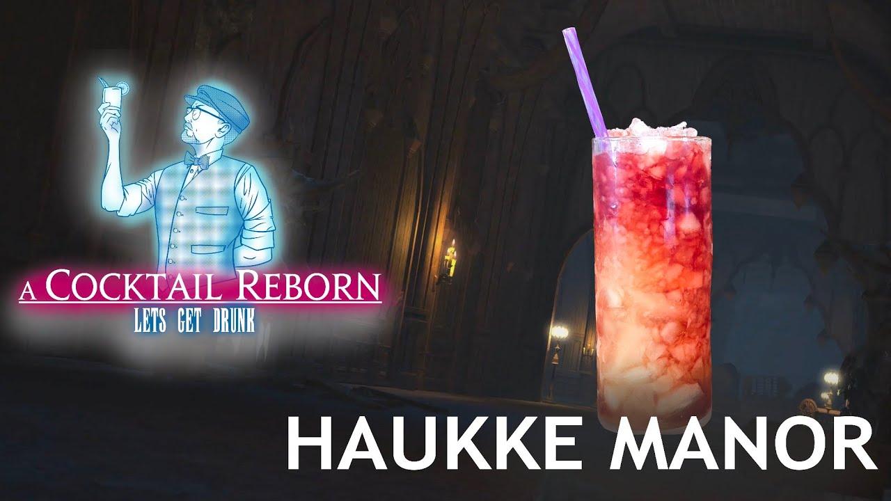 Final Fantasy XIV Dungeon-Inspired Cocktail: Haukke Manor