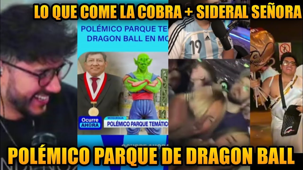 ZEIN SORPRENDIDO con PARQUE TEMATICO de DRAGON BALL Z en PERU + CLIPS