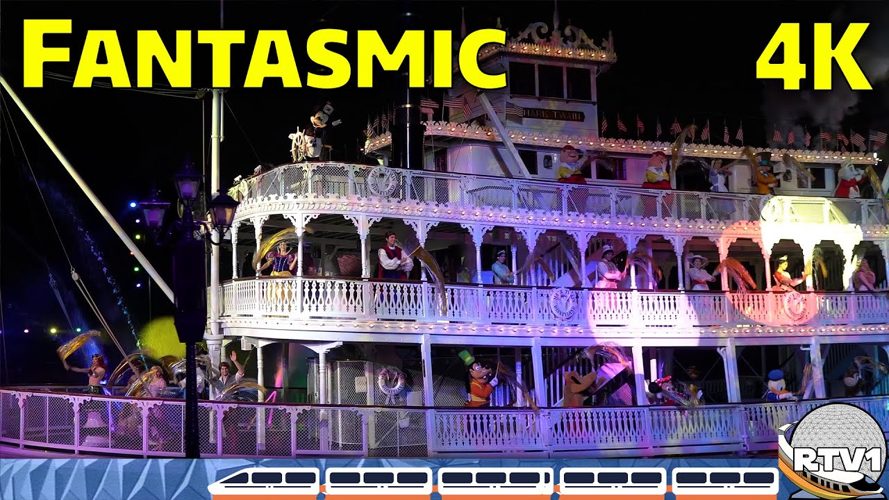 Fantasmic at Disneyland | 4K Full Show | VIP Seating Area View!!
