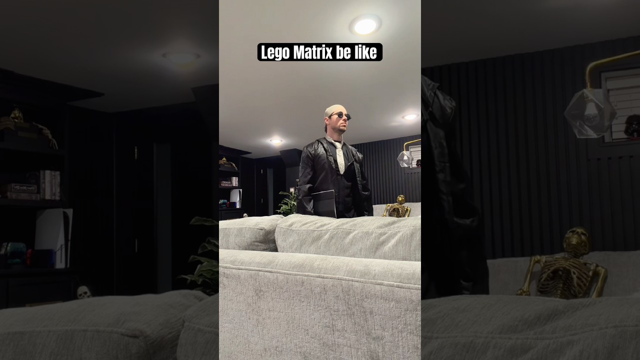 Lego Matrix jest wszędzie wok&oacute;ł nas 🕶️ #lego #matrix #lipsync #morpheus #stopmotion #śmieszne #memy
