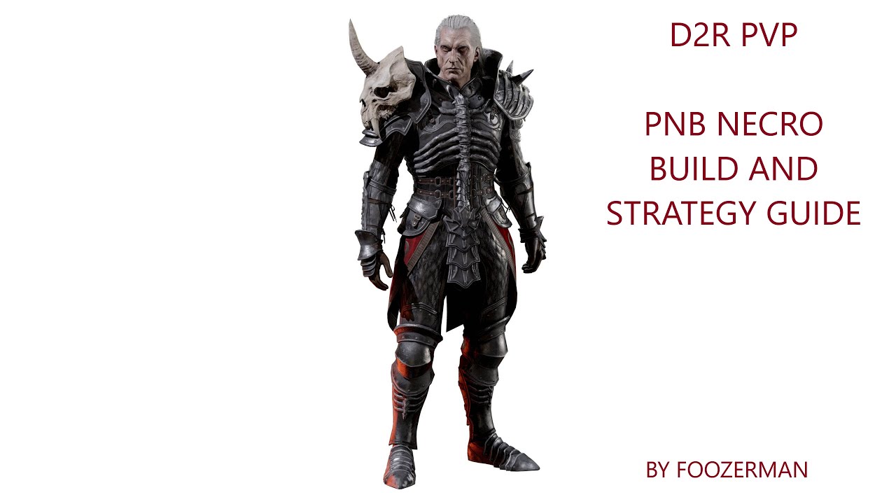 D2R PvP Pnb Necromancer Build and Strategy Guide (Budget version)