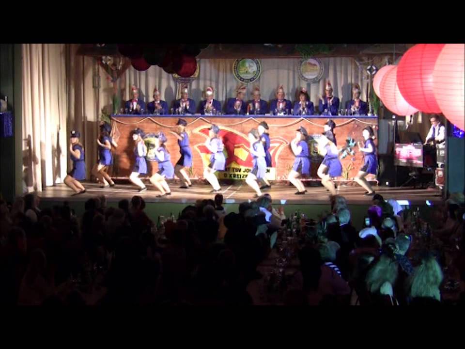 Prunksitzung 2012 Polizeitanz- Get on the floor TSV Jöhlingen Tanzgruppe