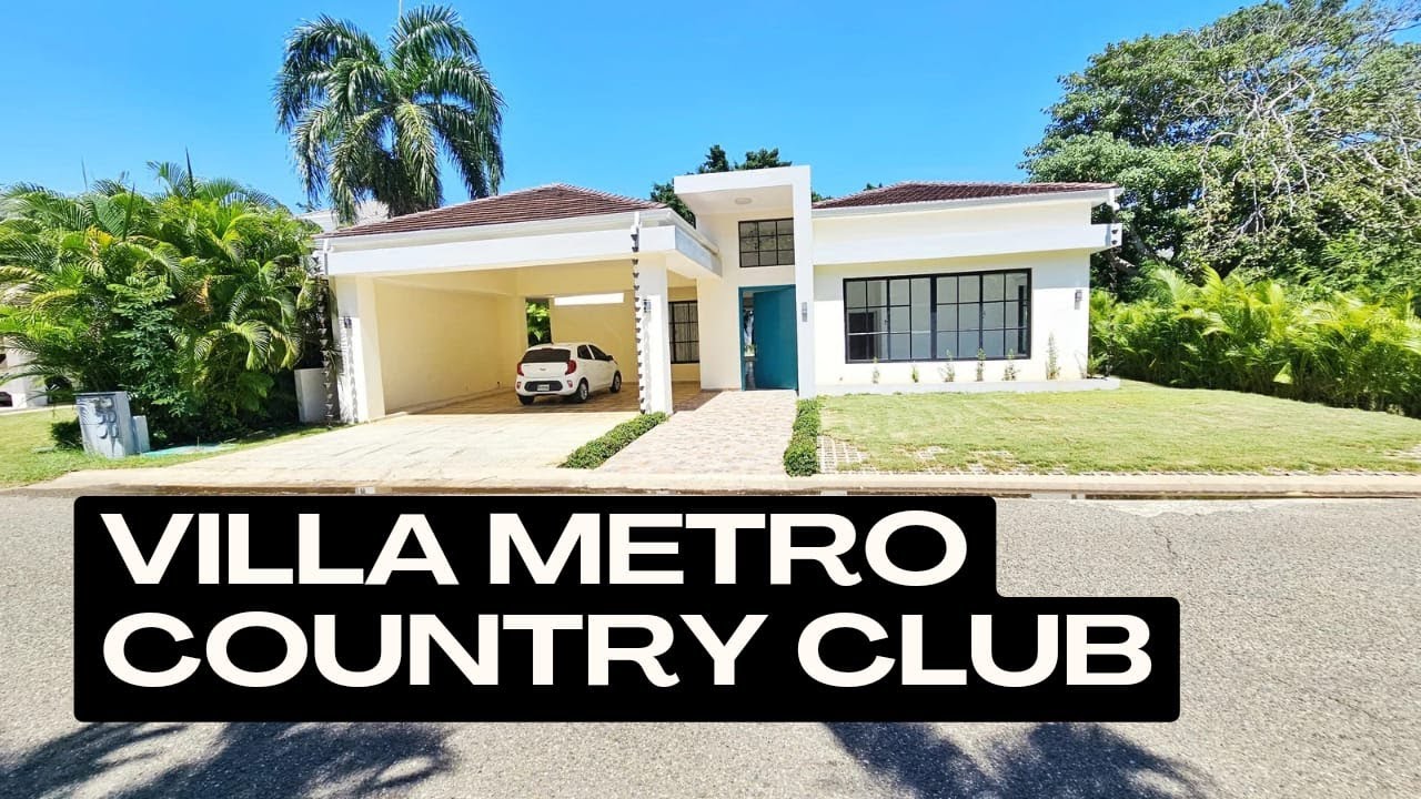 Moderna Villa en Metro Country Club, Juan Dolio, Republica Dominicana