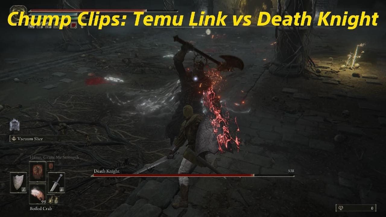 Chump Clips: (Elden Ring) Temu Link vs Death Knight