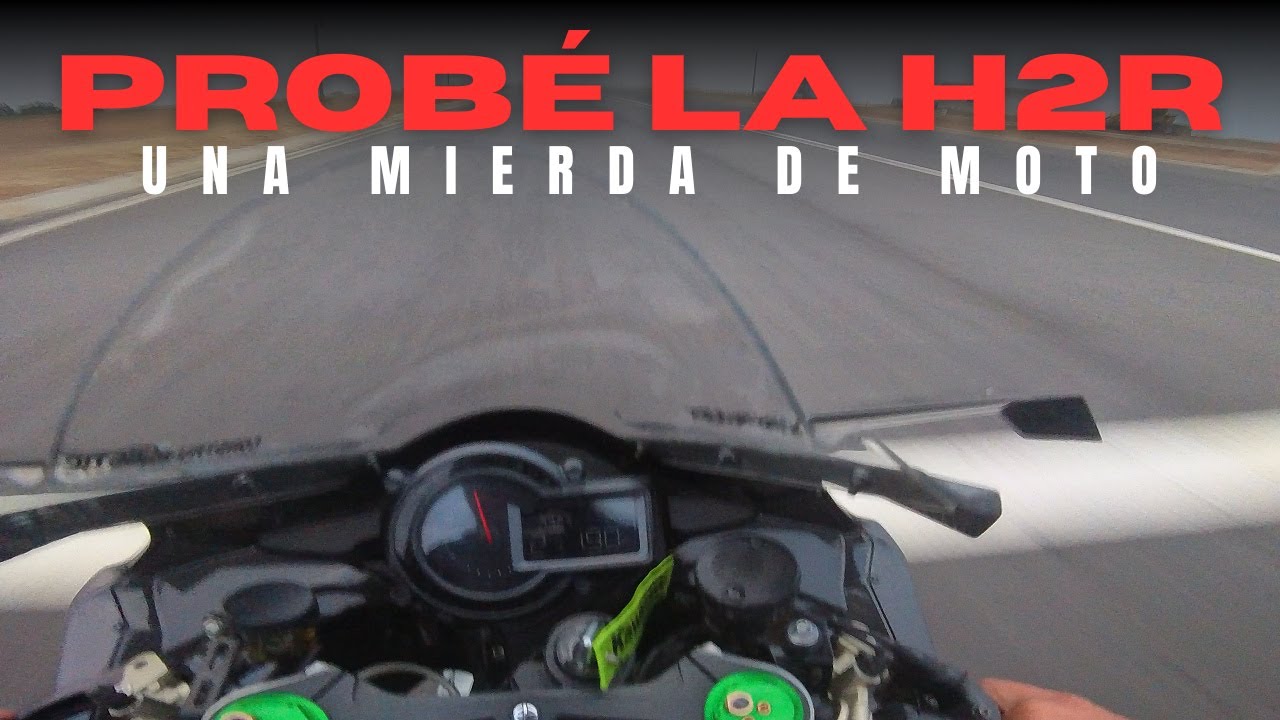 Prob&eacute; la MOTO mas R&aacute;pida del Mundo H2R🔥 Que Mier...de MOTO /FULLGASS