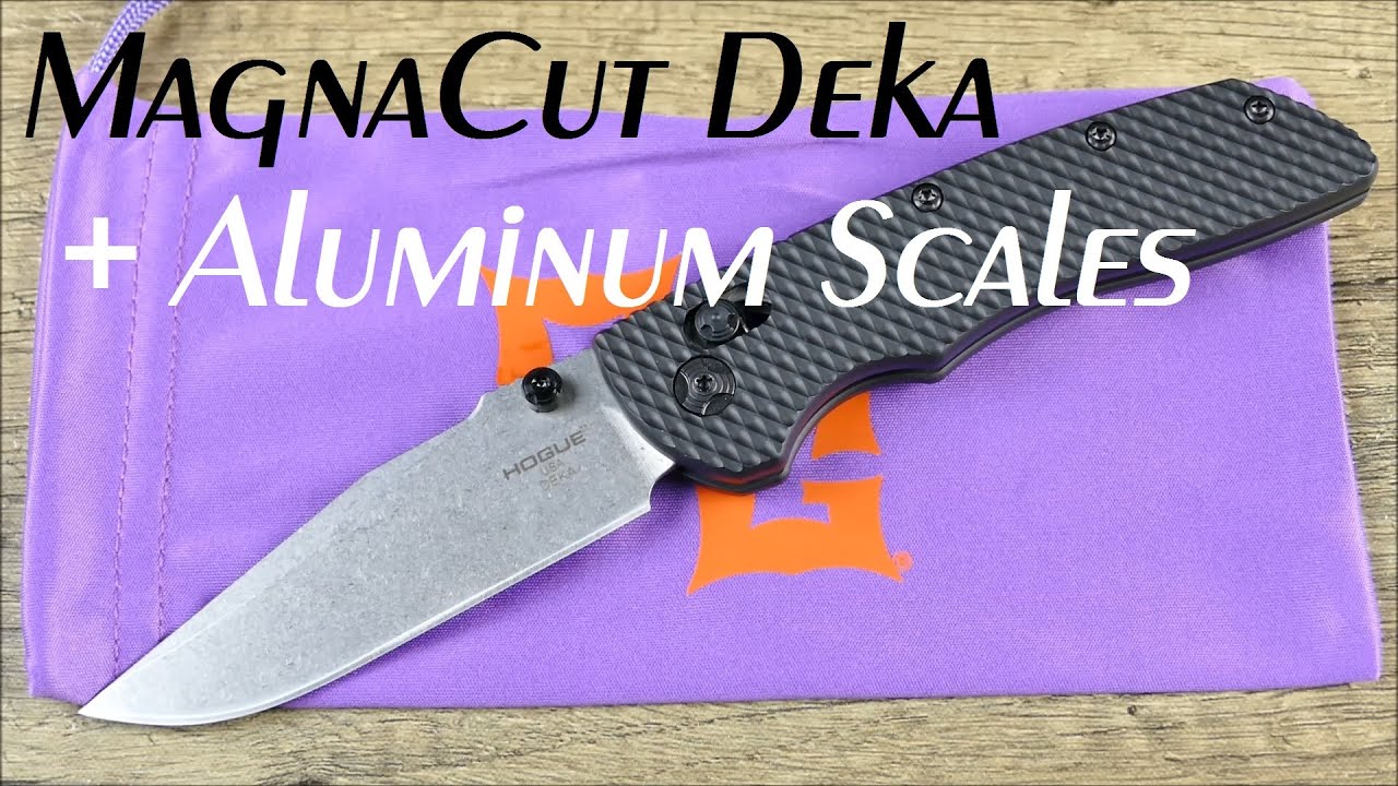On Point EDC: Original Goat – V2 Aluminum Hogue Deka scales, Perfect Pairing for MagnaCut blades!