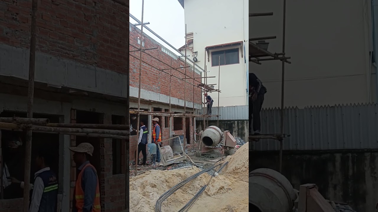 Brick work for shophouse 