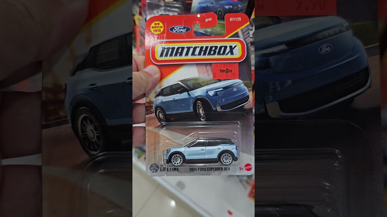 2025 Matchbox Supercar : 2024 Ford Explorer BEV spotted! #matchbox #diecast #collector #sportscar