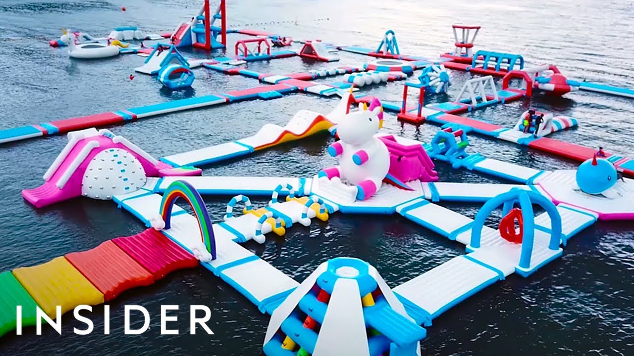 Floating Unicorn Island Is Straight Out Of A Dream