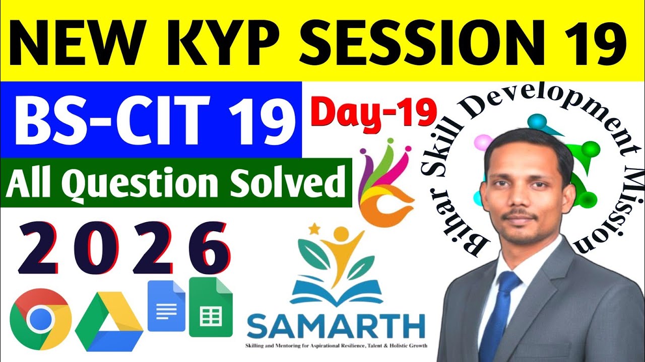 NEW KYP SESSION 19 | KYP BSCIT SESSION 19 | Kyp Course Day 19 | 2026