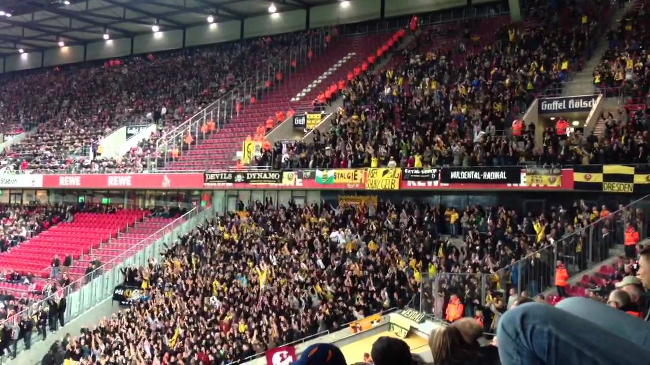1. Fc Köln - Dynamo Dresden - Gästeblock