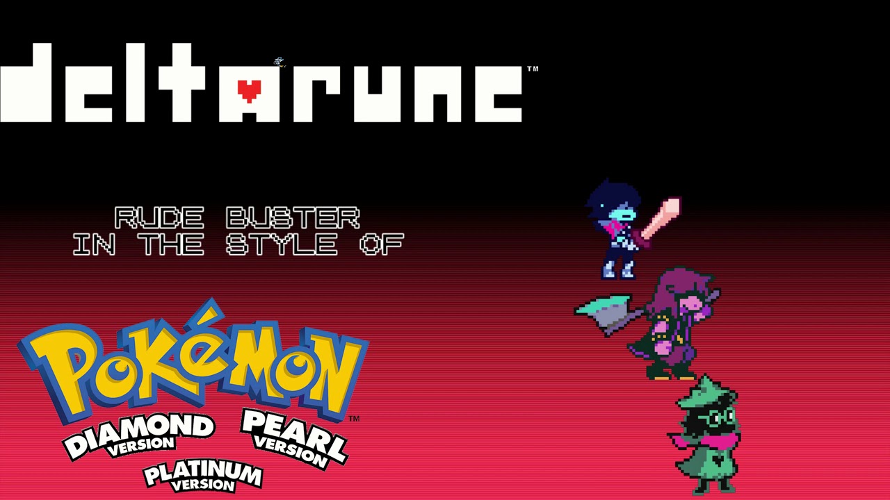 Deltarune Ch.1 - Rude Buster (Pokémon D/P/Pt. Soundfont)