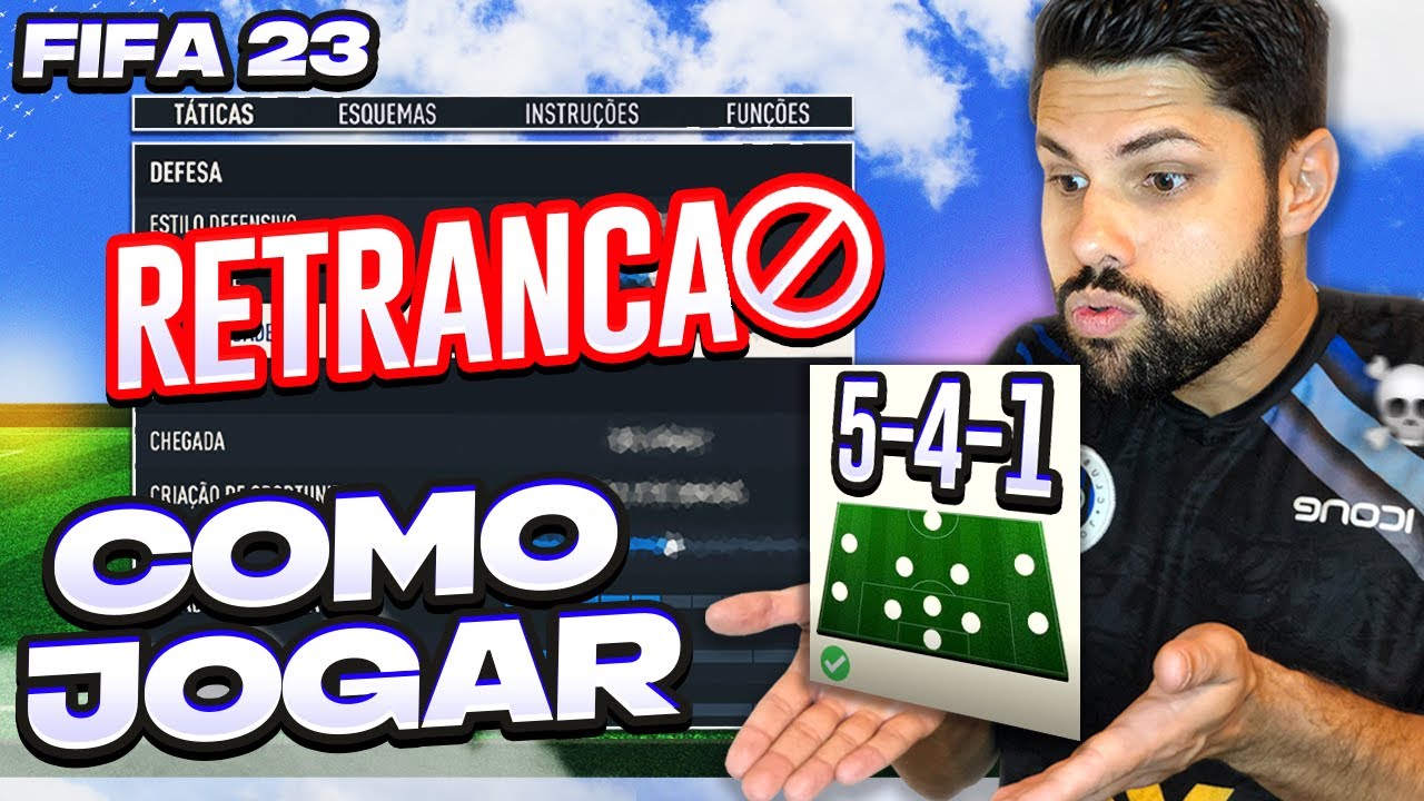 TUTORIAL COMPLETO 5-4-1! APRENDA A MONTAR UMA RETRANCA PARA SEGURAR A PRESSÃO DO ADVERSÁRIO!!