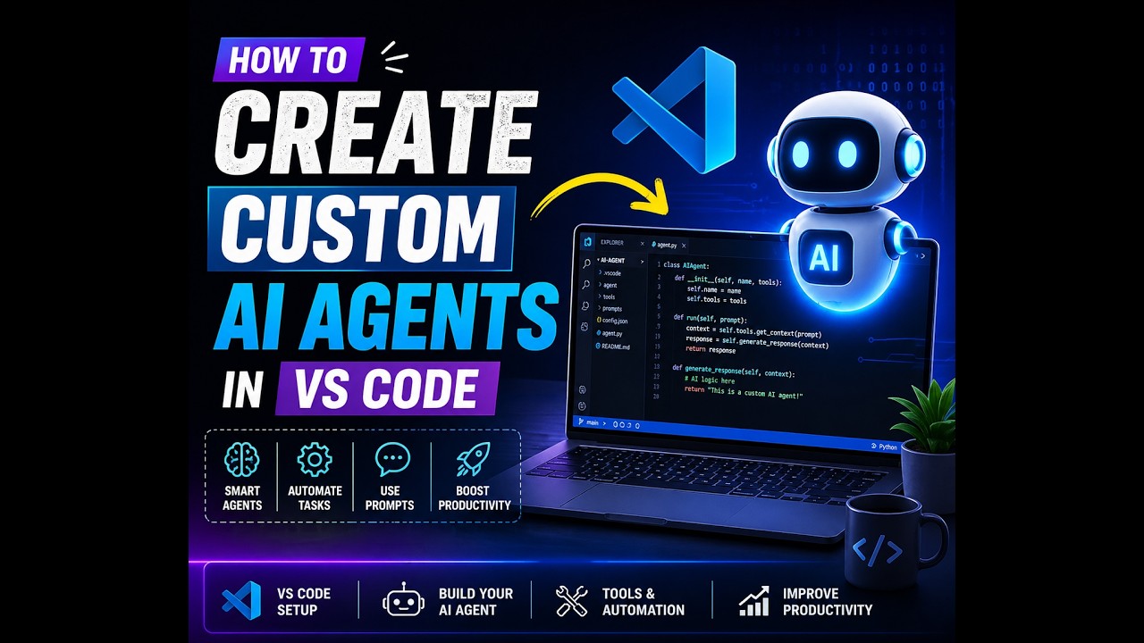 Create Your Own AI Agent in VS Code (Beginner Friendly)