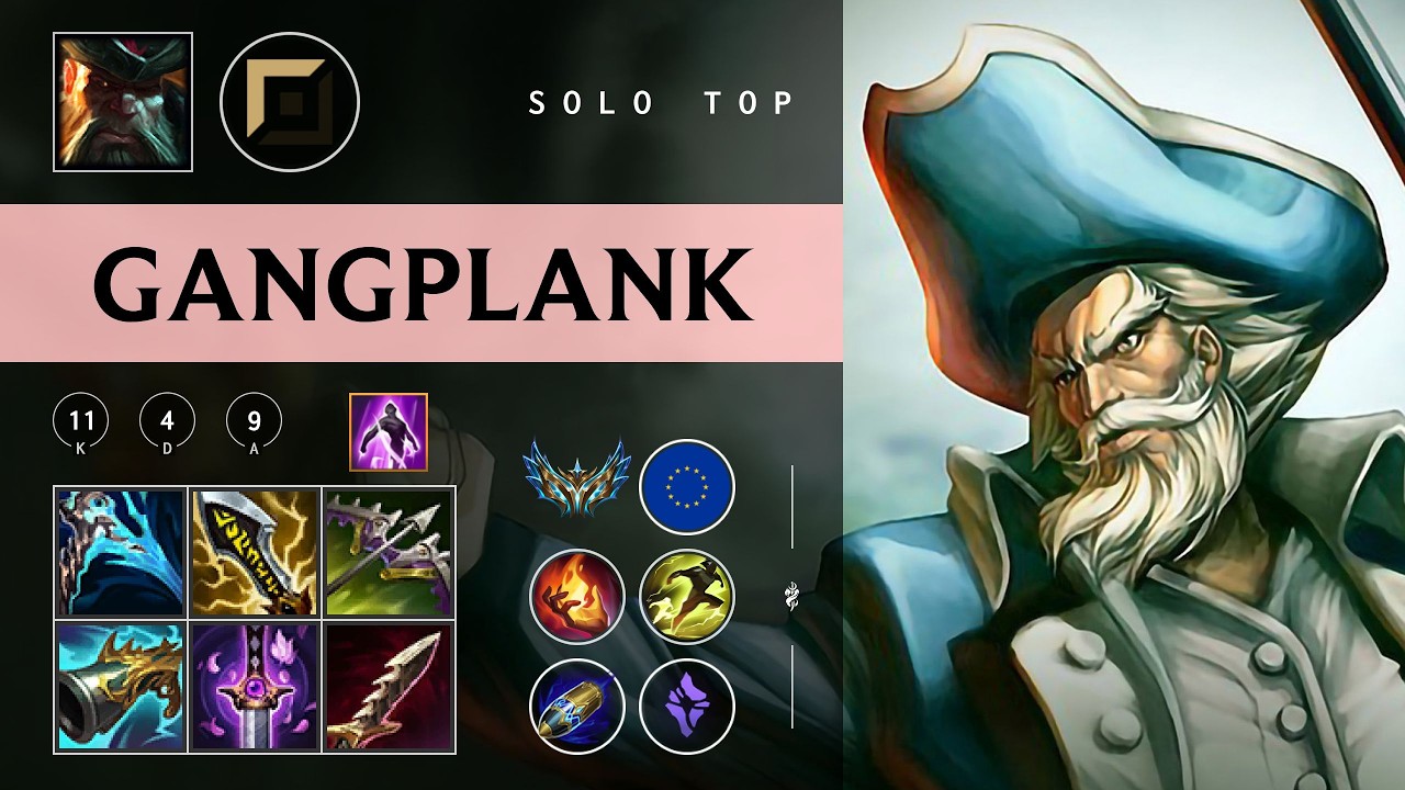 Gangplank Top vs Warwick - EUW Challenger Patch 26.03