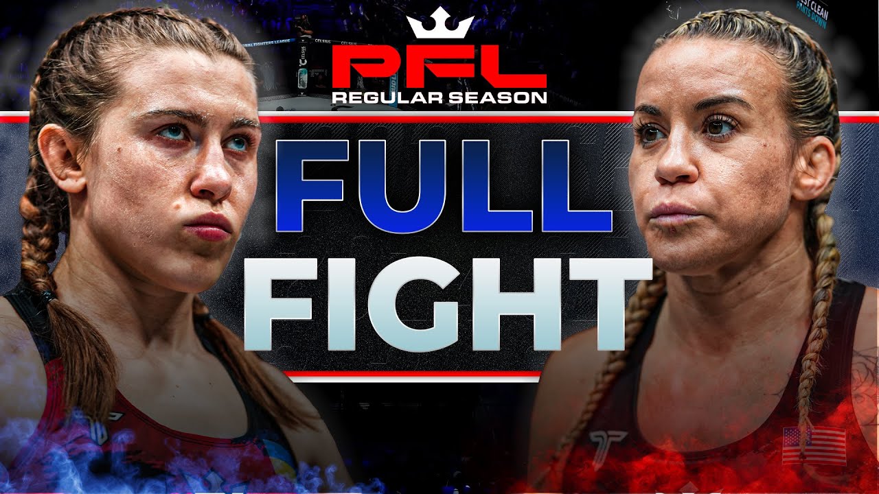 Rear Choke Submission! | Jena Bishop v Ekaterina Shakalova | Full Fight | PFL WT 6 2025