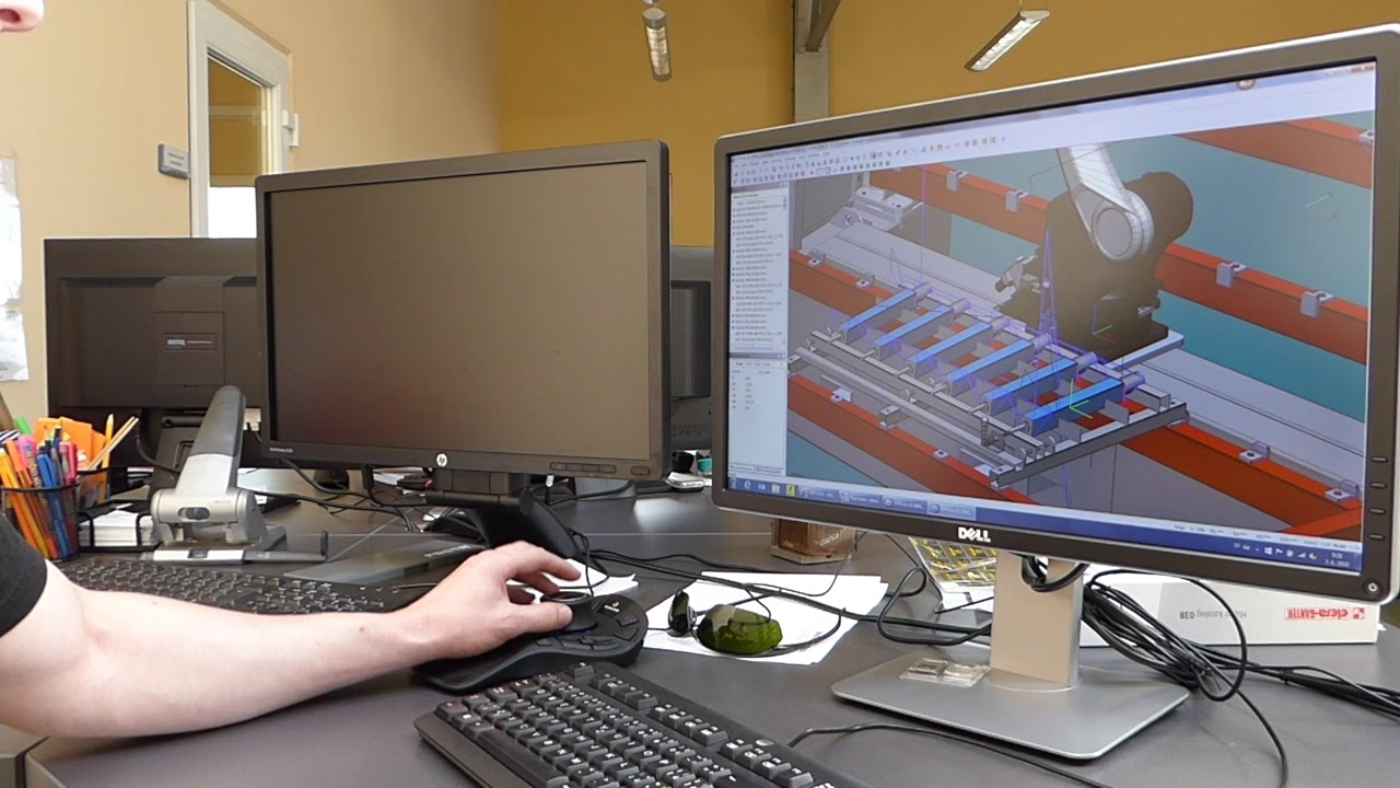 Valk Welding robot movement mock-up