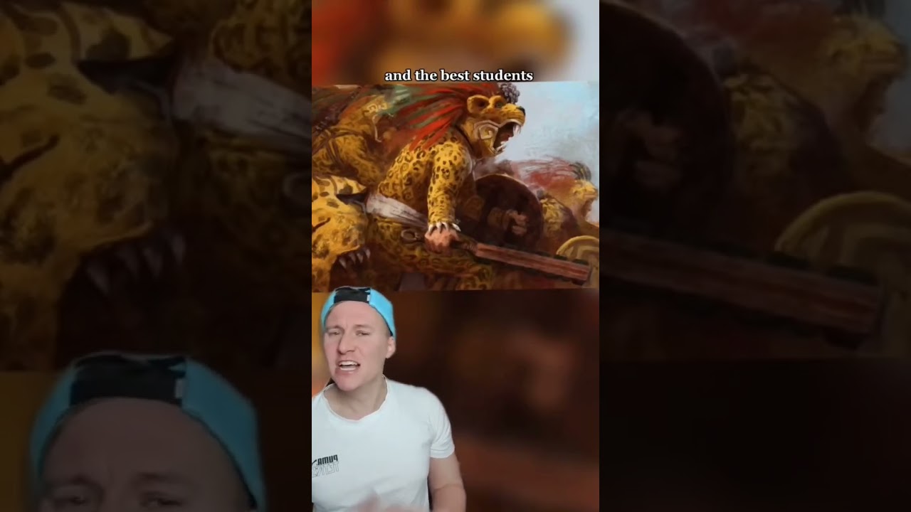 Aztec eagle & jaguar warriors!