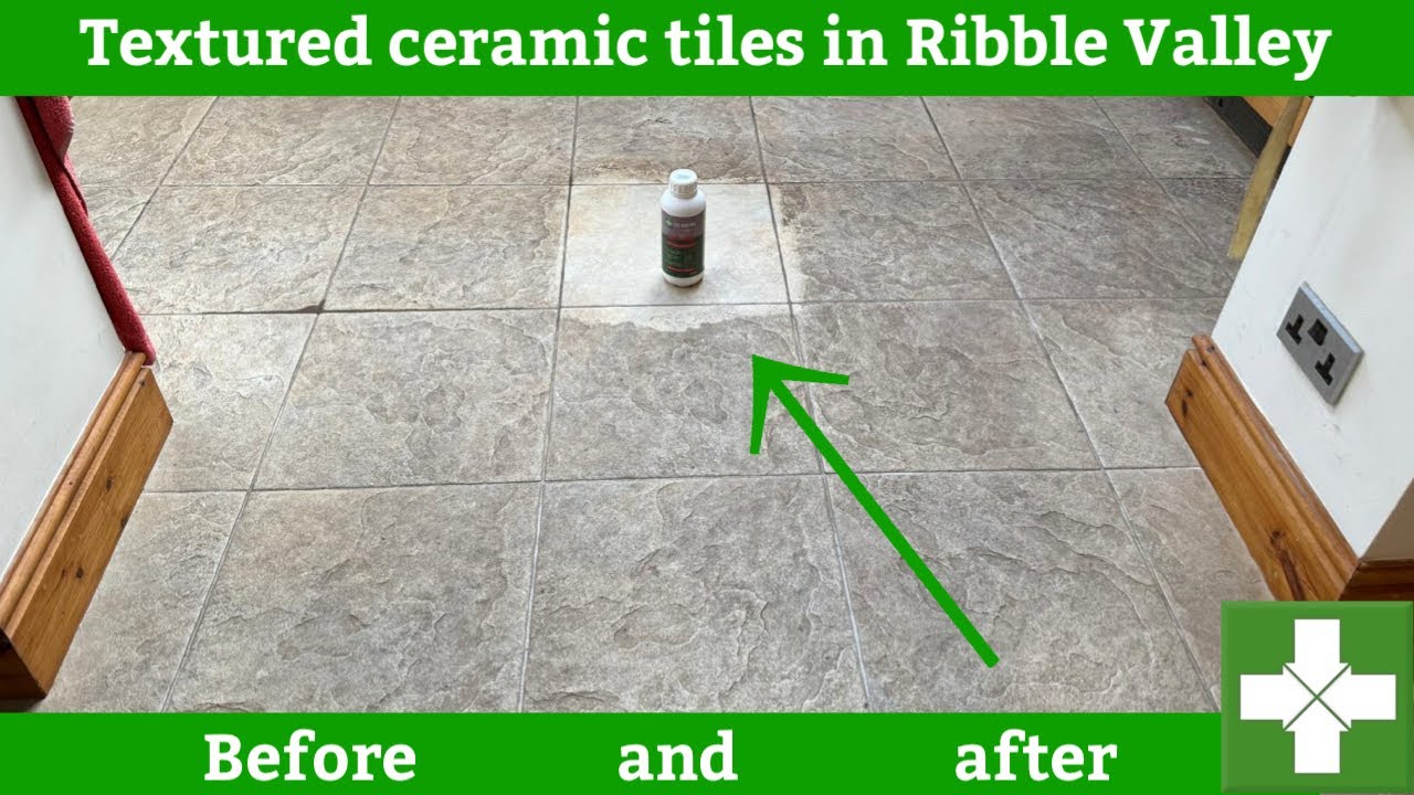 Textured ceramic tiles in Ribble Valley