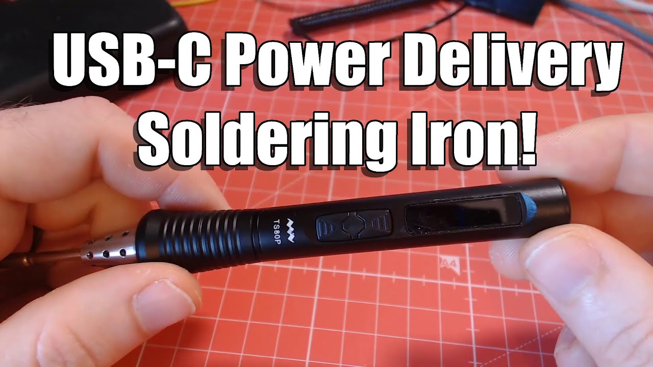 Miniware TS80P Review - USB-C Power Delivery Soldering Iron!