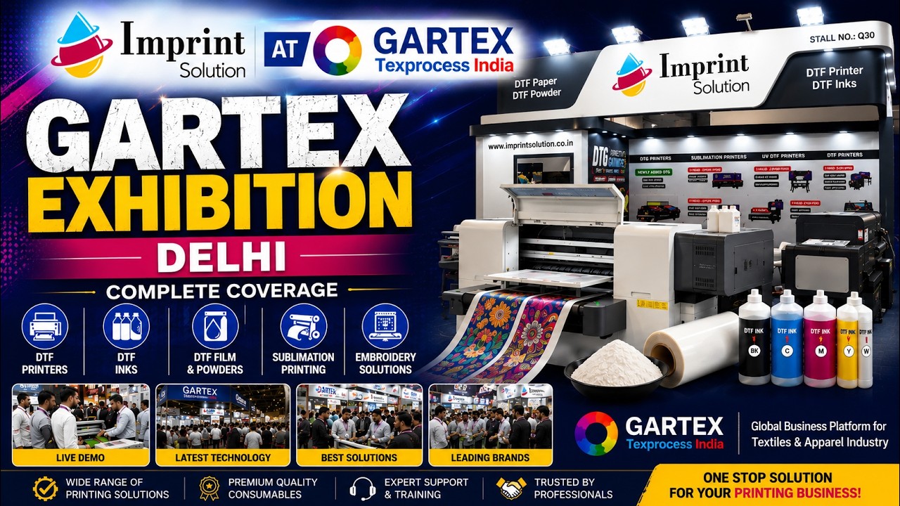 Gartex Exhibition Delhi 2026 | Imprint Solution #gartexexhibition #imprintsolution